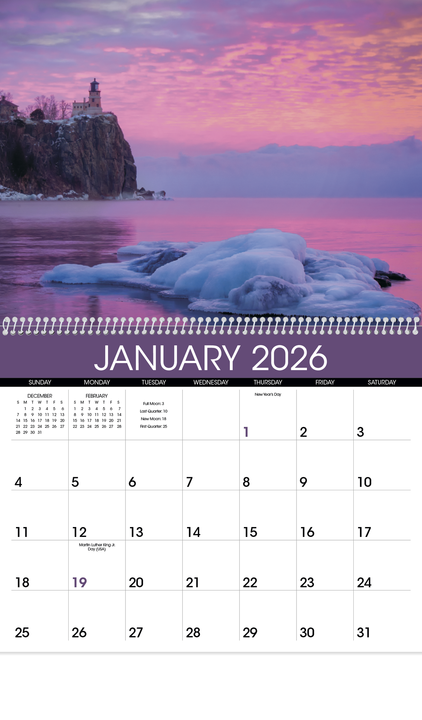 Triumph Calendars Sunrise Sunset Calendar-1715