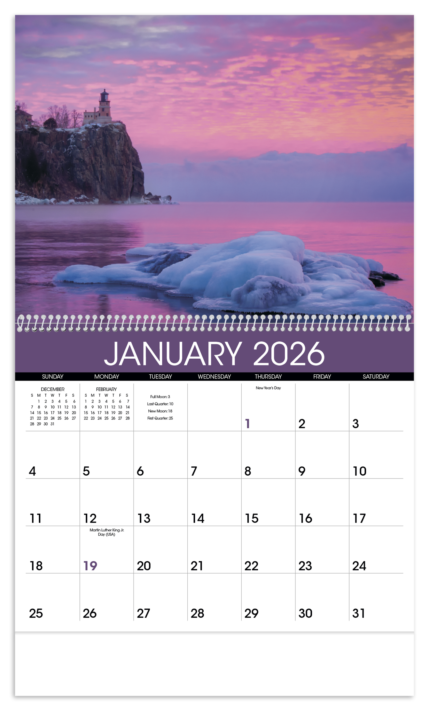 Triumph Calendars Sunrise Sunset Calendar-1715