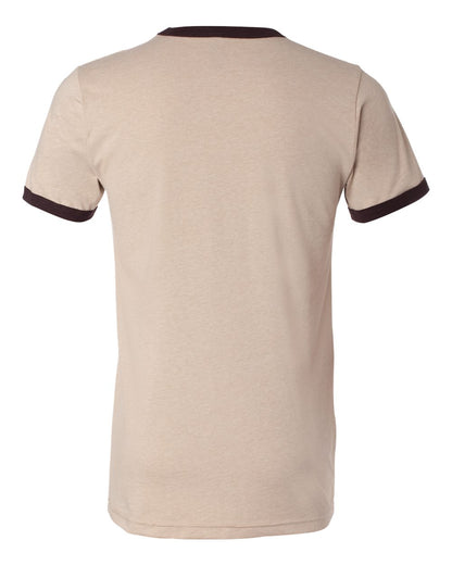 BELLA + CANVAS Jersey Heather Ringer Tee - 3055
