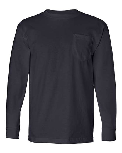 Unisex USA-Made Long Sleeve Pocket T-Shirt