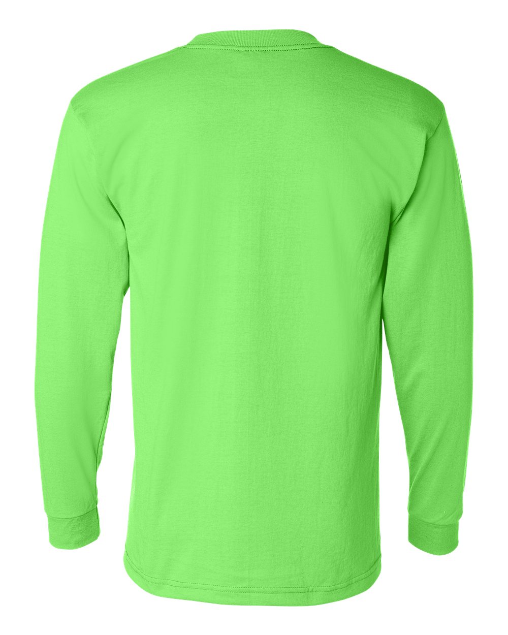 Bayside USA-Made 50/50 Long Sleeve Pocket T-Shirt - 1730