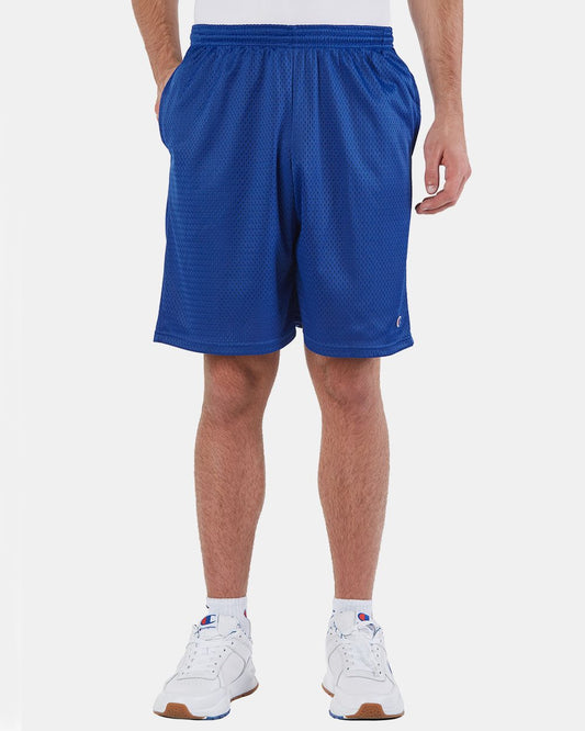 Champion Polyester Mesh 9" Shorts with Pockets - S162