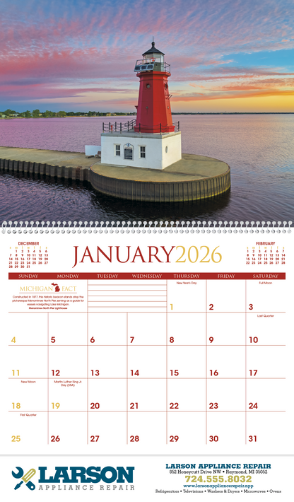 Triumph Calendars Michigan Calendar-1771