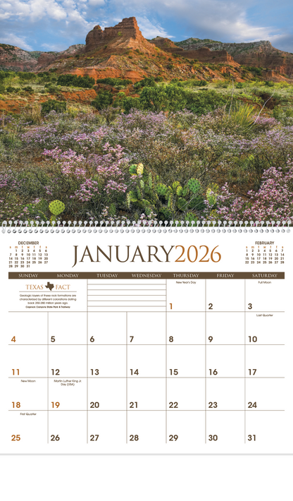 Triumph Calendars Texas Calendar-1792