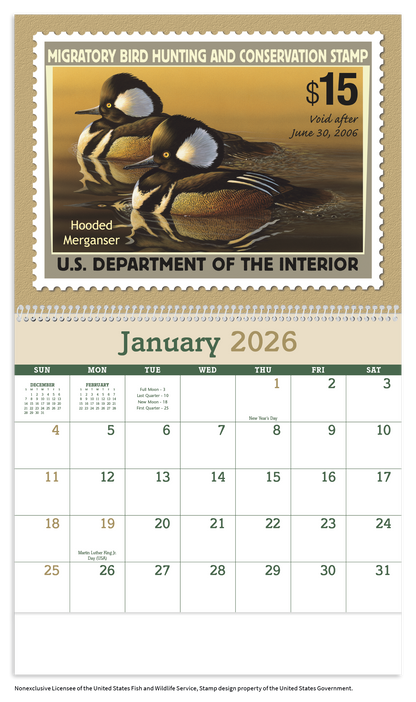Triumph Calendars Duck Stamps Calendar-1809