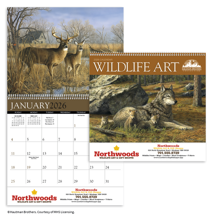 Triumph Calendars Wildlife Art by the Hautman Brothers Calendar-1811