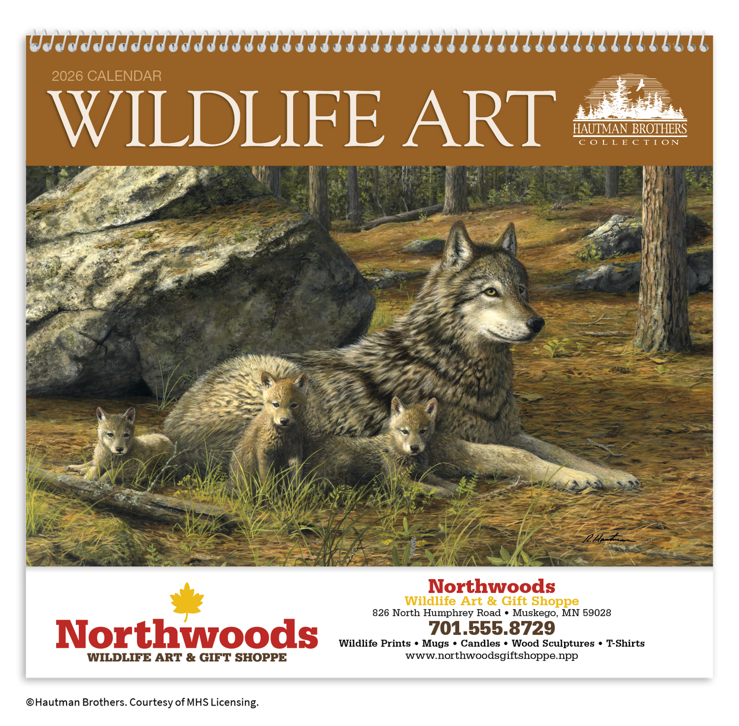 Triumph Calendars Wildlife Art by the Hautman Brothers Calendar-1811