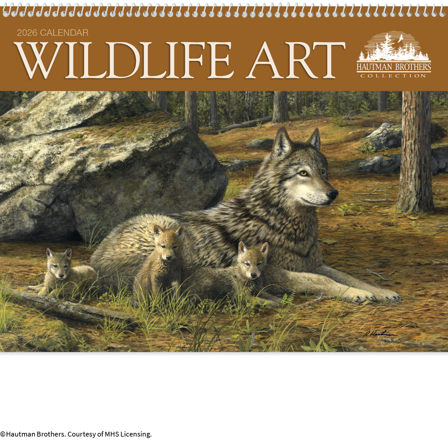 Triumph Calendars Wildlife Art by the Hautman Brothers Calendar-1811