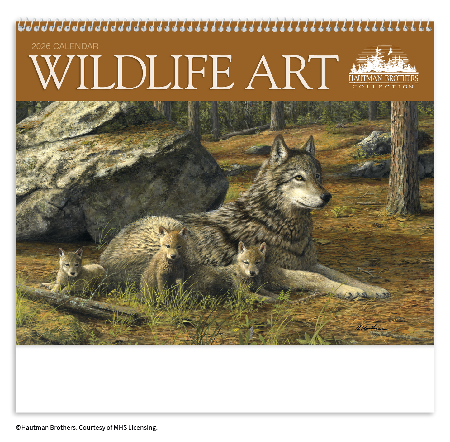 Triumph Calendars Wildlife Art by the Hautman Brothers Calendar-1811