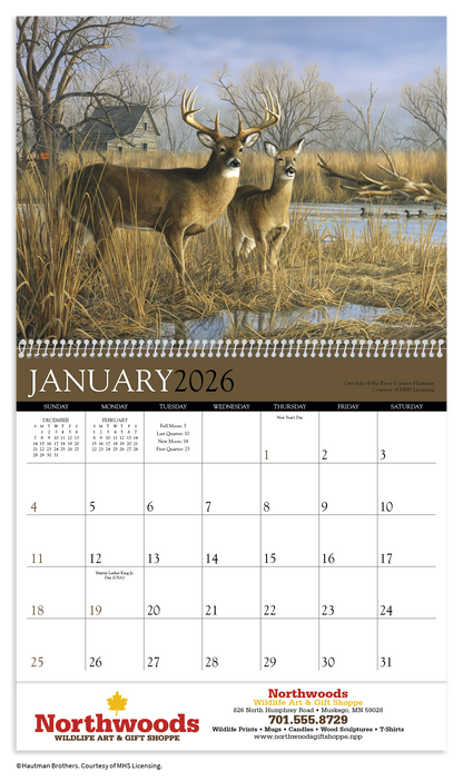 Triumph Calendars Wildlife Art by the Hautman Brothers Calendar-1811