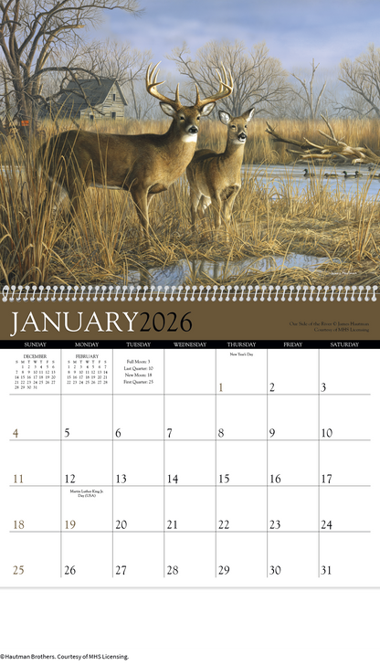 Triumph Calendars Wildlife Art by the Hautman Brothers Calendar-1811
