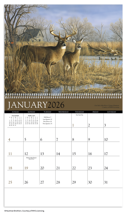 Triumph Calendars Wildlife Art by the Hautman Brothers Calendar-1811