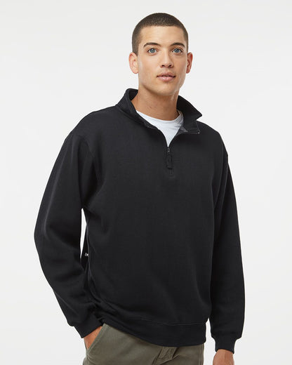 J. America Heavyweight Fleece Quarter-Zip Sweatshirt - 8634