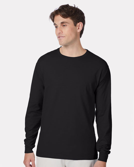 Hanes Beefy-T® Long Sleeve T-Shirt - 5186