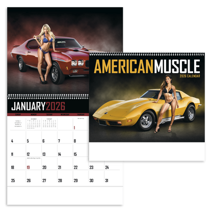 Triumph Calendars American Muscle Calendar-1854