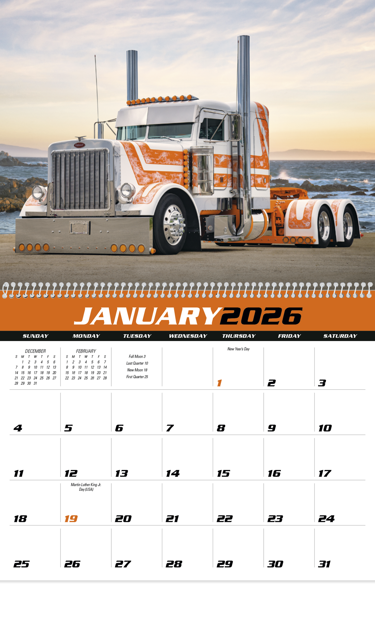 Triumph Calendars Big Rigs Calendar-1855