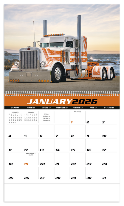Triumph Calendars Big Rigs Calendar-1855