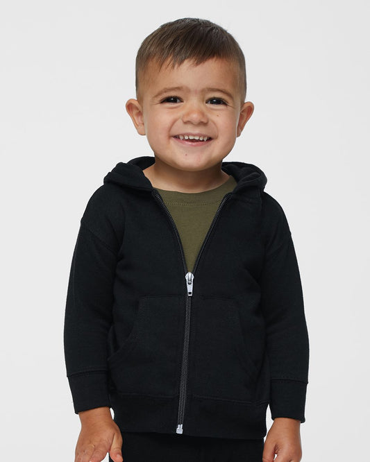 Rabbit Skins Infant Full-Zip Fleece Hoodie - 3446