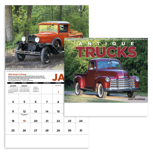 Triumph Calendars Antique Trucks Calendar-1857