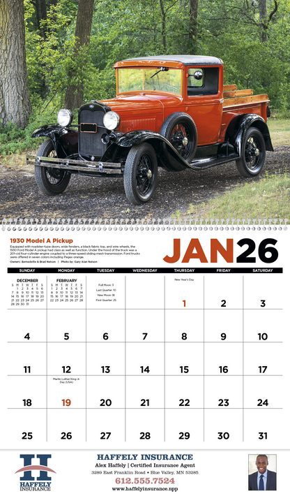Triumph Calendars Antique Trucks Calendar-1857