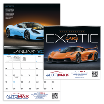 Triumph Calendars Exotic Cars Calendar-1859