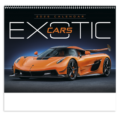 Triumph Calendars Exotic Cars Calendar-1859