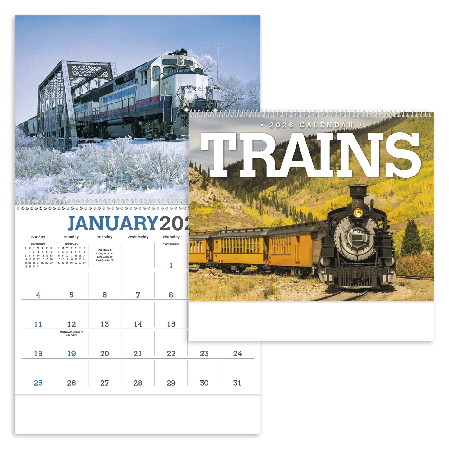 Triumph Calendars Trains Calendar-1860