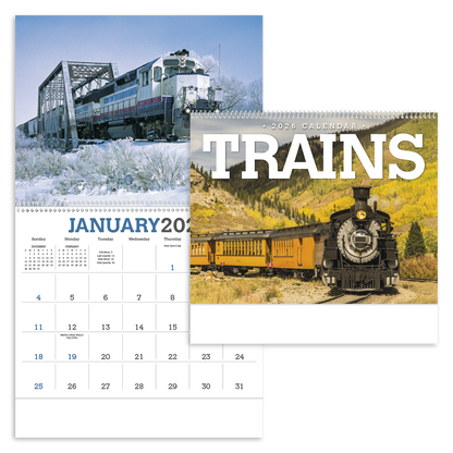 Triumph Calendars Trains Calendar-1860