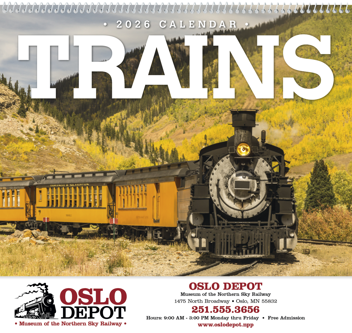 Triumph Calendars Trains Calendar-1860