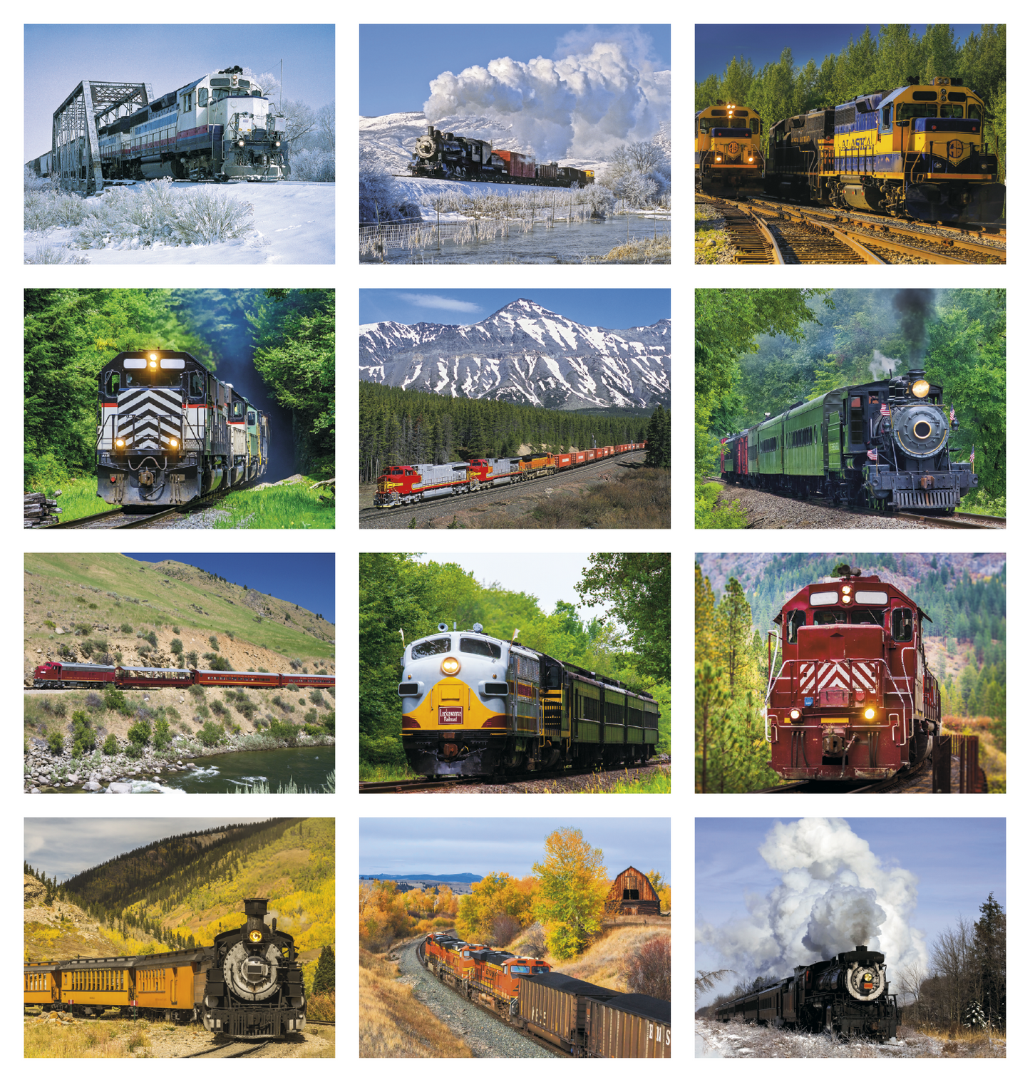 Triumph Calendars Trains Calendar-1860