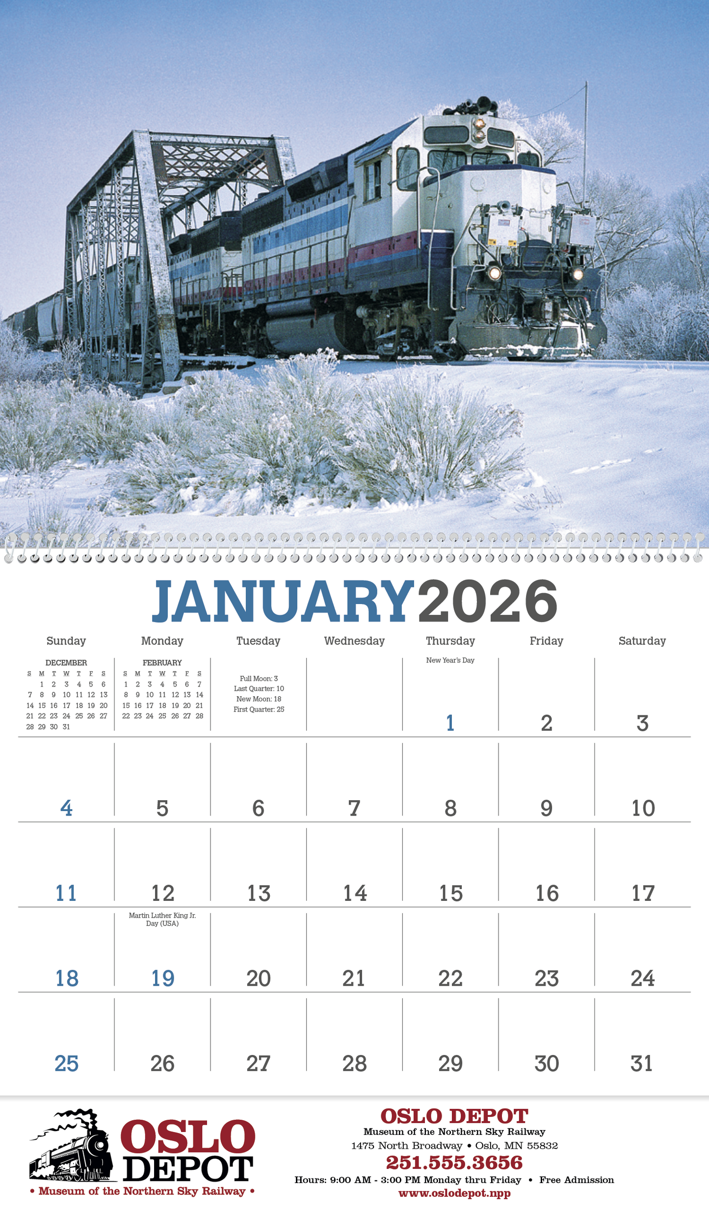 Triumph Calendars Trains Calendar-1860