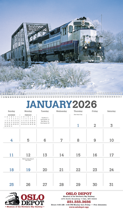 Triumph Calendars Trains Calendar-1860