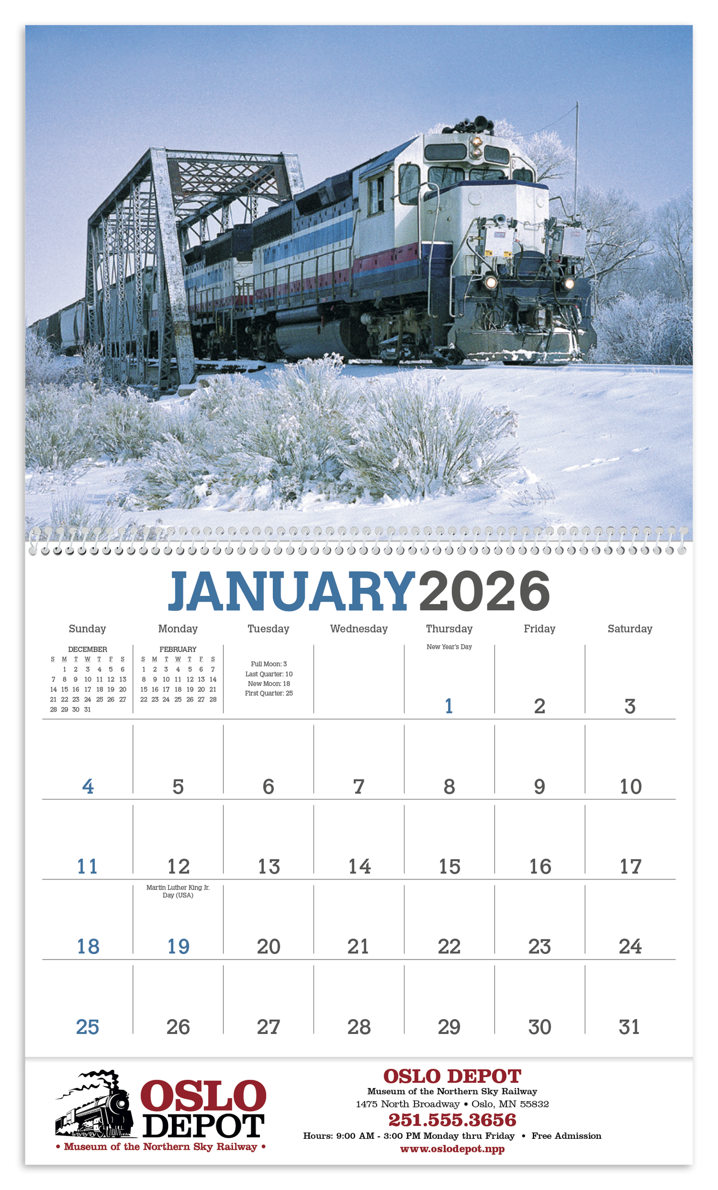 Triumph Calendars Trains Calendar-1860