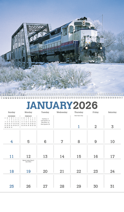 Triumph Calendars Trains Calendar-1860