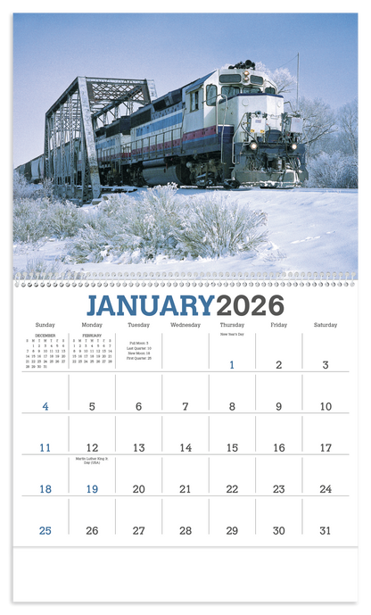 Triumph Calendars Trains Calendar-1860