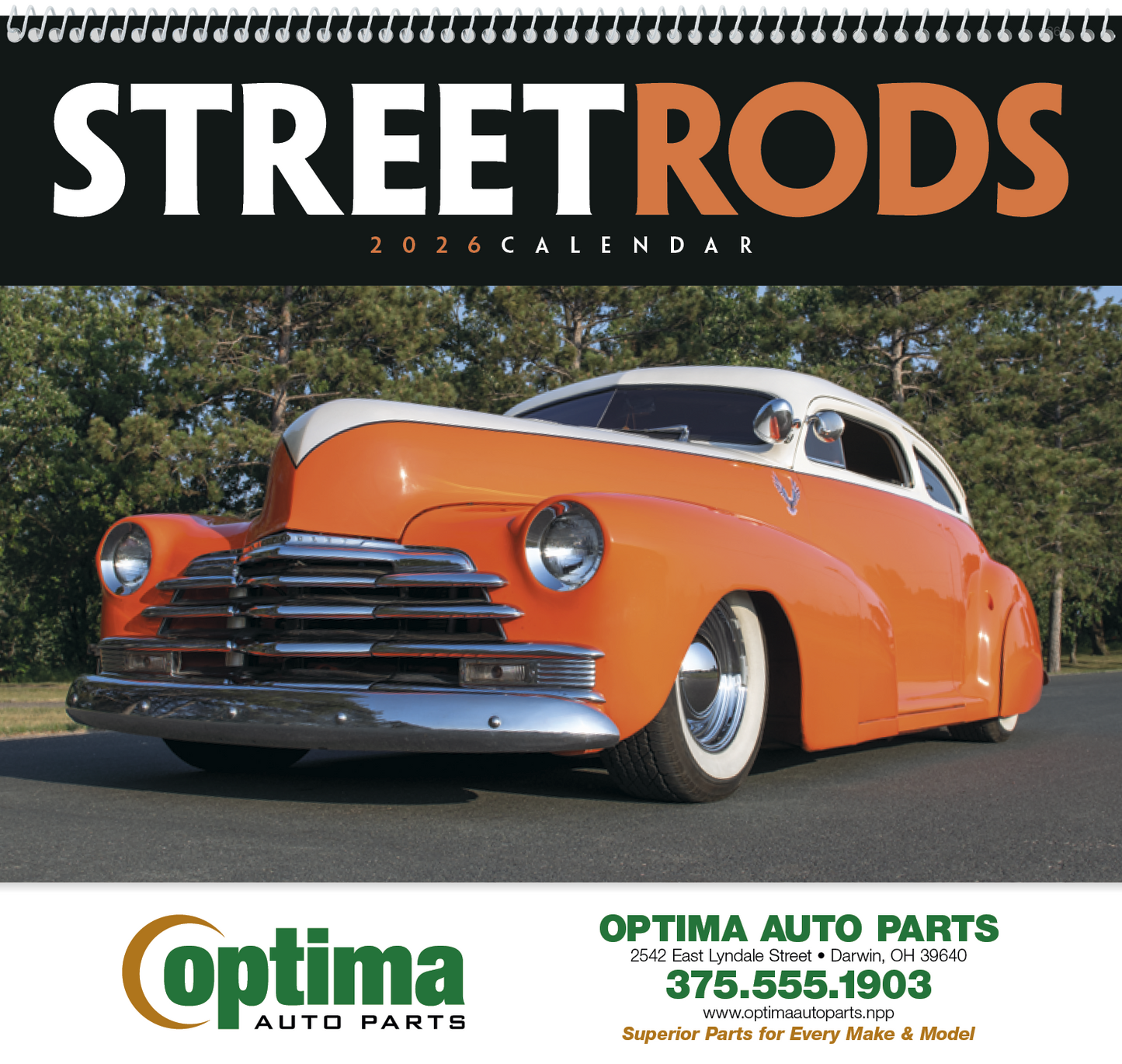 Triumph Calendars Street Rods Calendar-1861