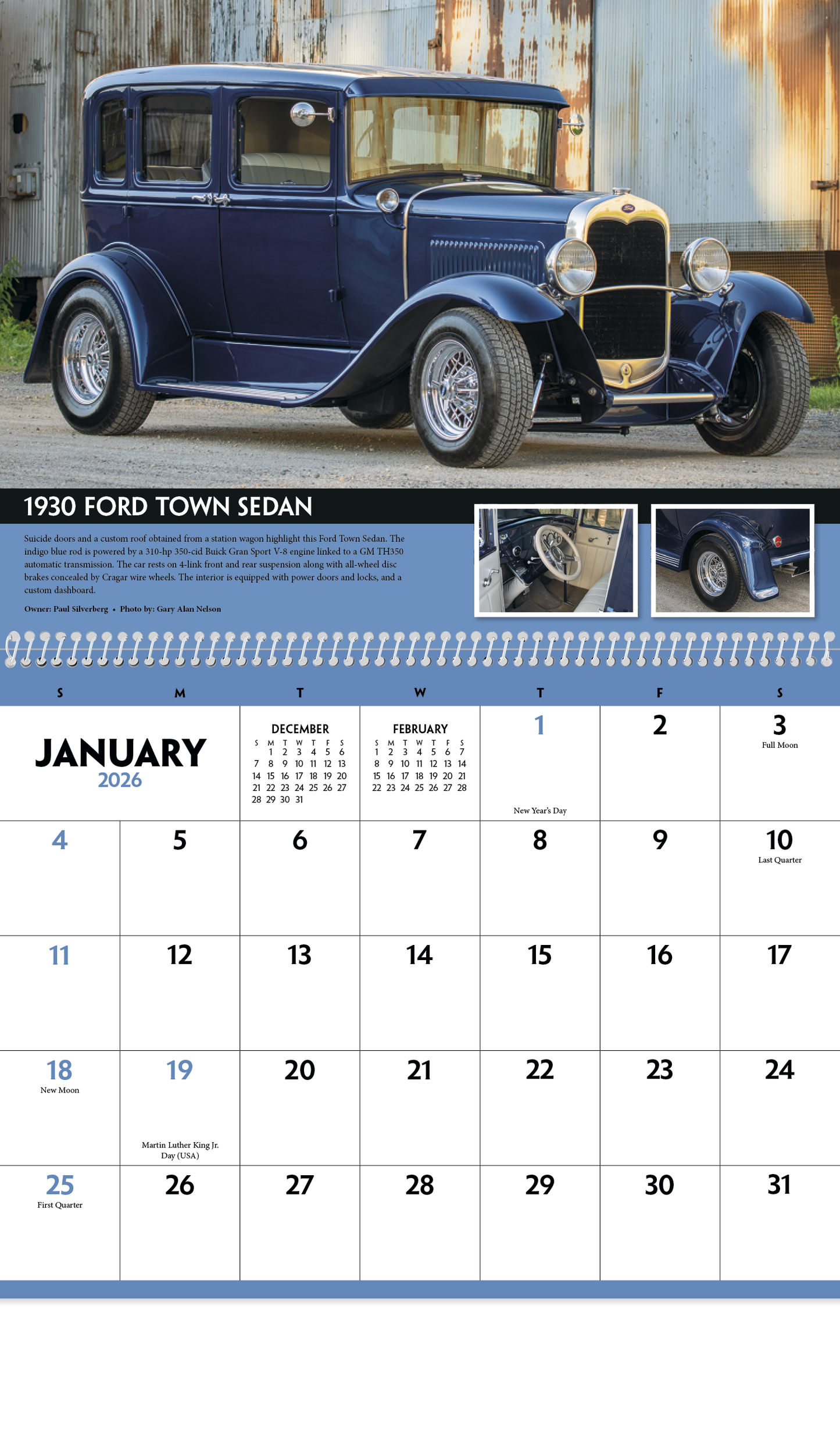 Triumph Calendars Street Rods Calendar-1861