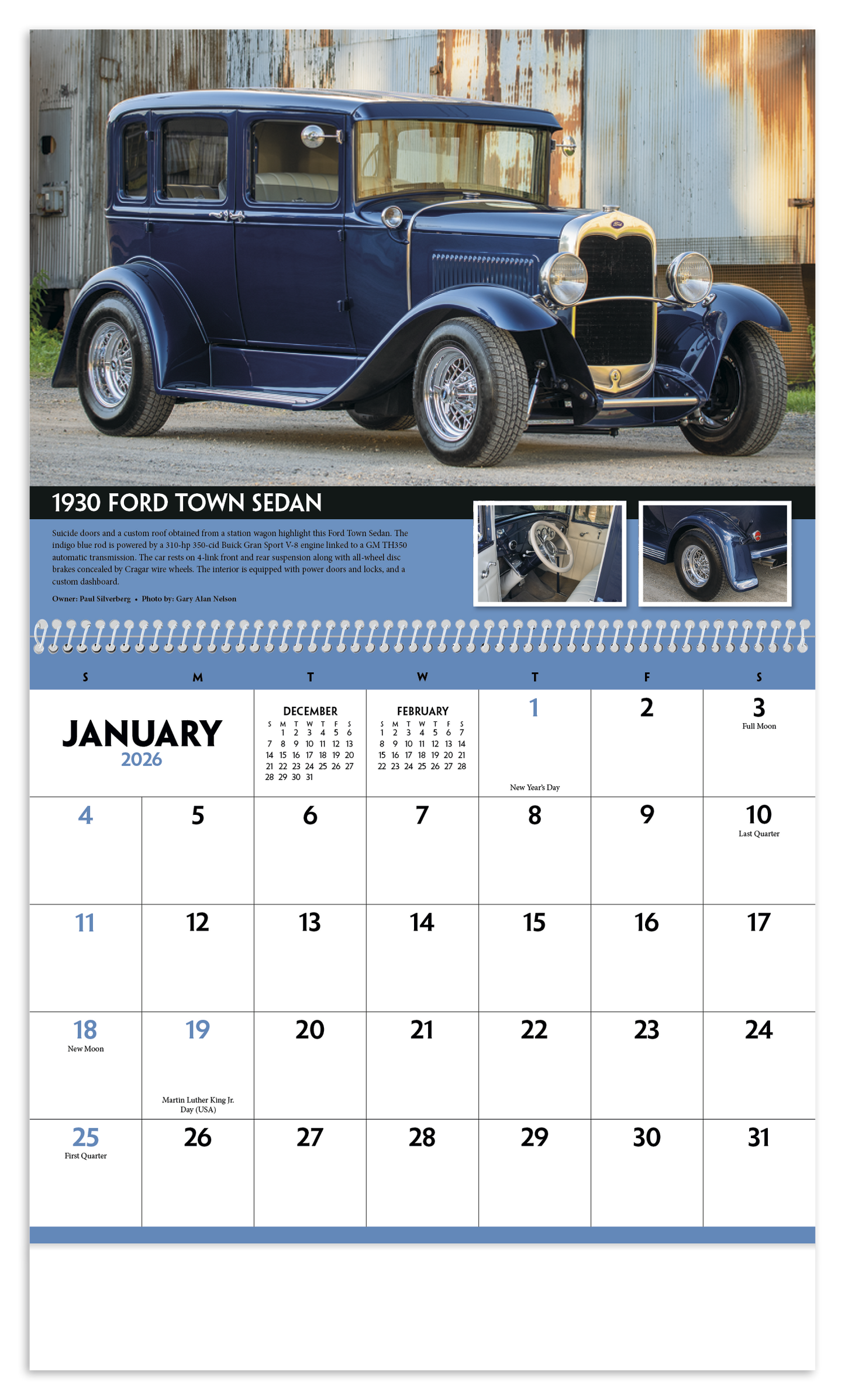 Triumph Calendars Street Rods Calendar-1861