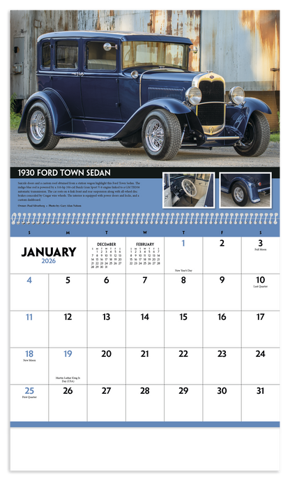 Triumph Calendars Street Rods Calendar-1861