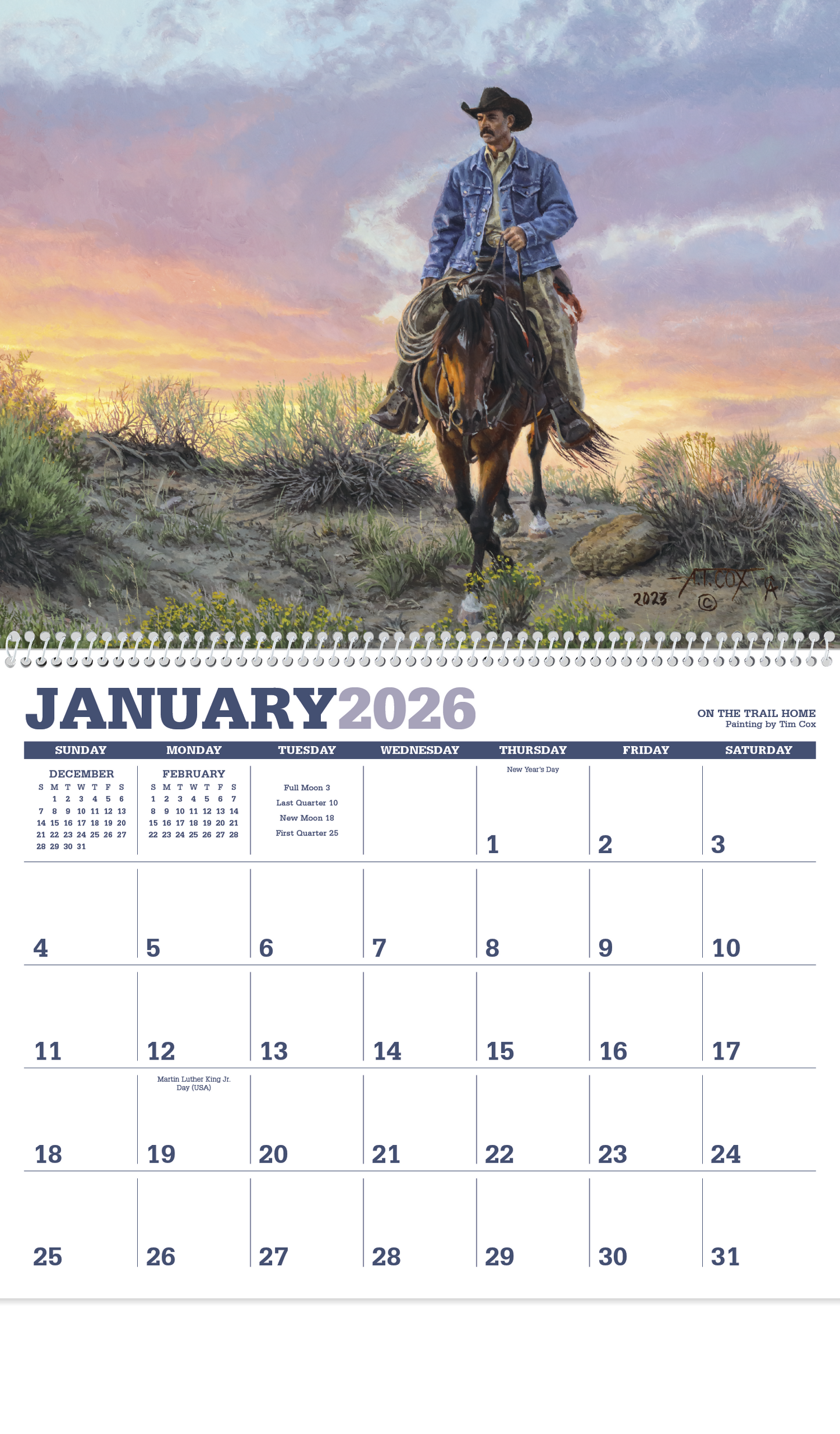 Triumph Calendars American West by Tim Cox Calendar-1900