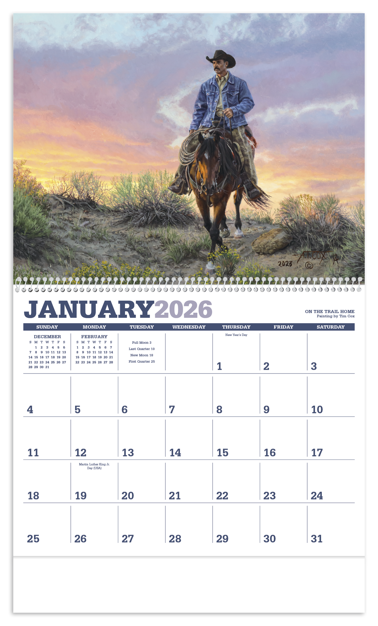Triumph Calendars American West by Tim Cox Calendar-1900