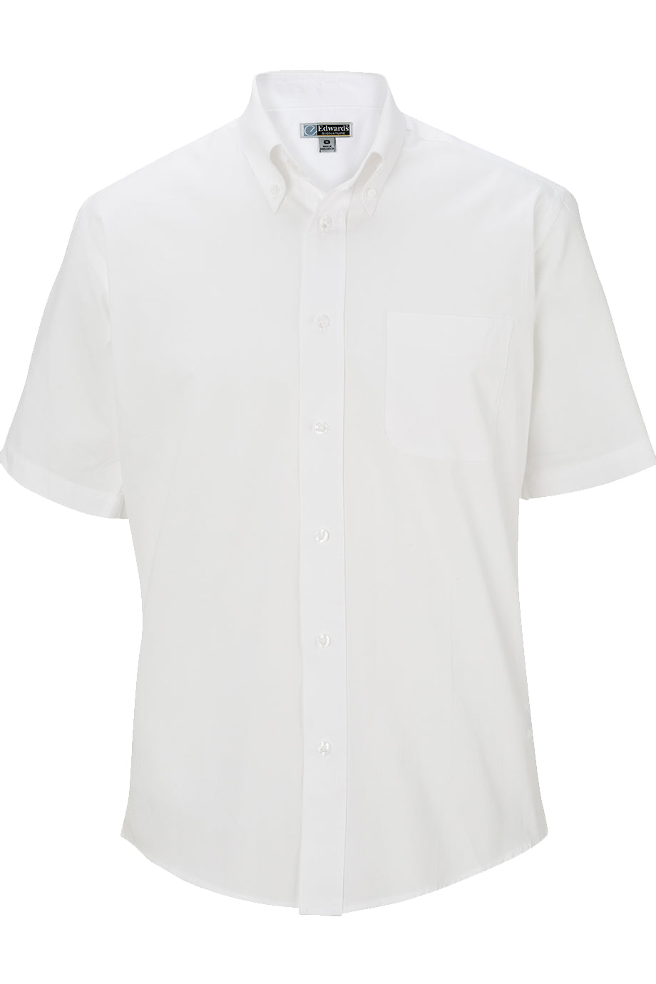 Pinpoint Oxford Short Sleeve Mens Shirt - 1925