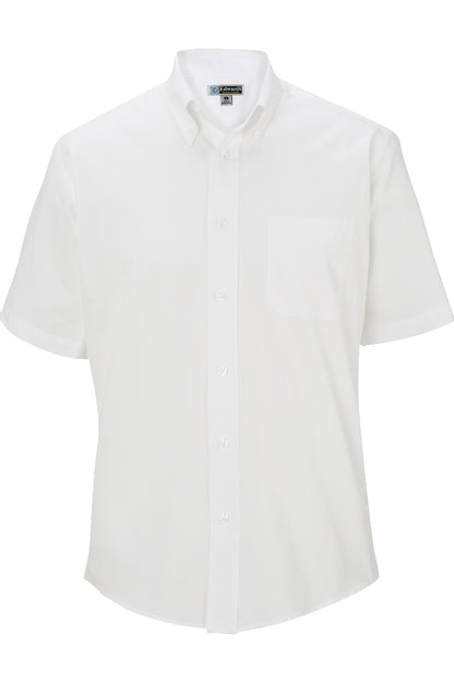 Pinpoint Oxford Short Sleeve Mens Shirt - 1925