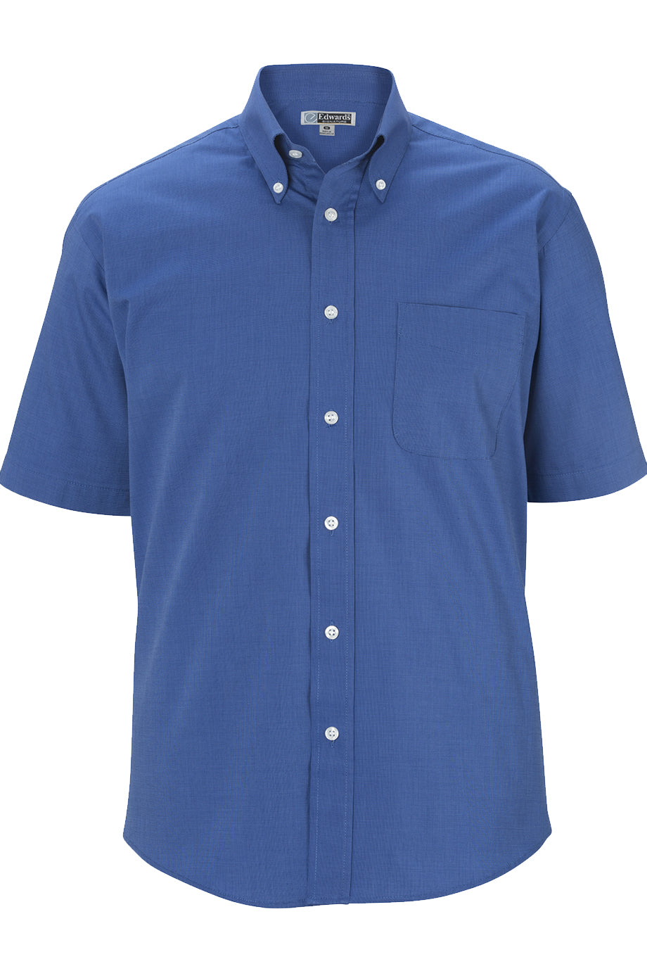 Pinpoint Oxford Short Sleeve Mens Shirt - 1925