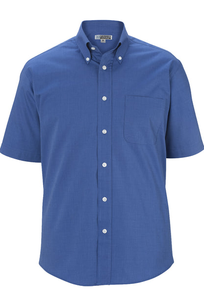 Pinpoint Oxford Short Sleeve Mens Shirt - 1925