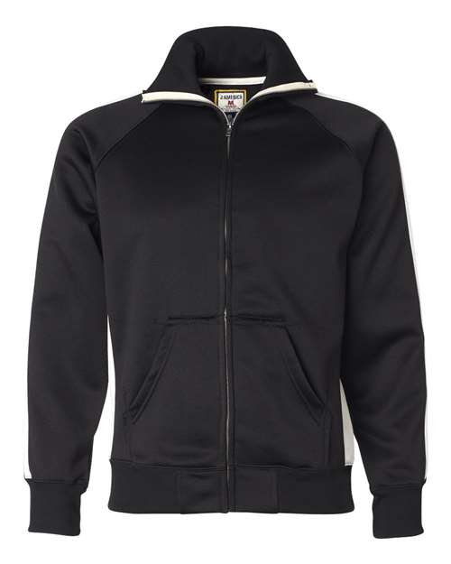 Men's Vintage Polyester Fleece Track Jacket