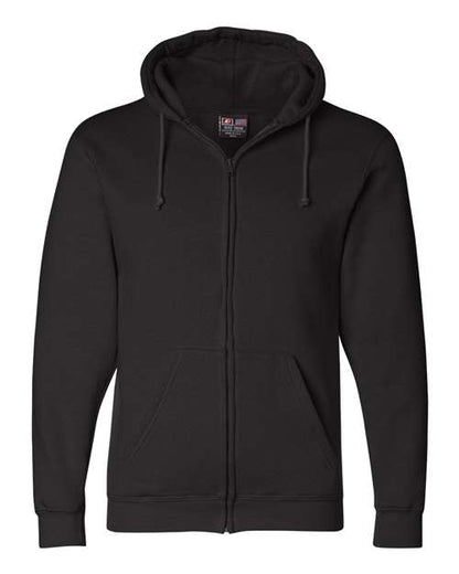 Unisex USA-Made Full-Zip Hooded Sweatshirt