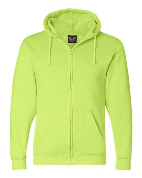 Unisex USA-Made Full-Zip Hooded Sweatshirt