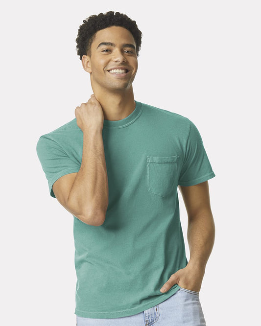 Comfort Colors Garment-Dyed Heavyweight Pocket T-Shirt - 6030