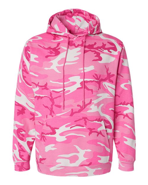 Unisex Camo Fleece Hoodie Sweatshirt
